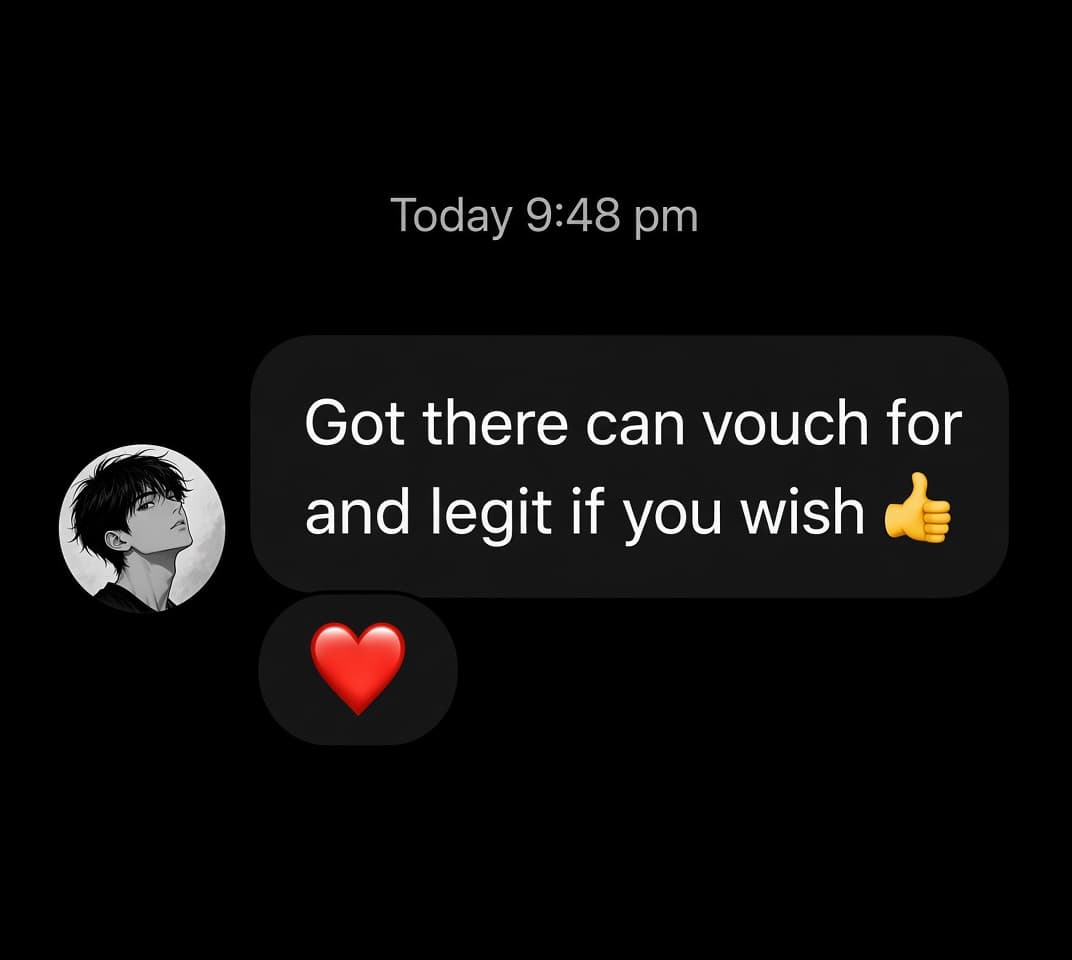Instagram DM from a buyer sharing photos of their unit after delivery